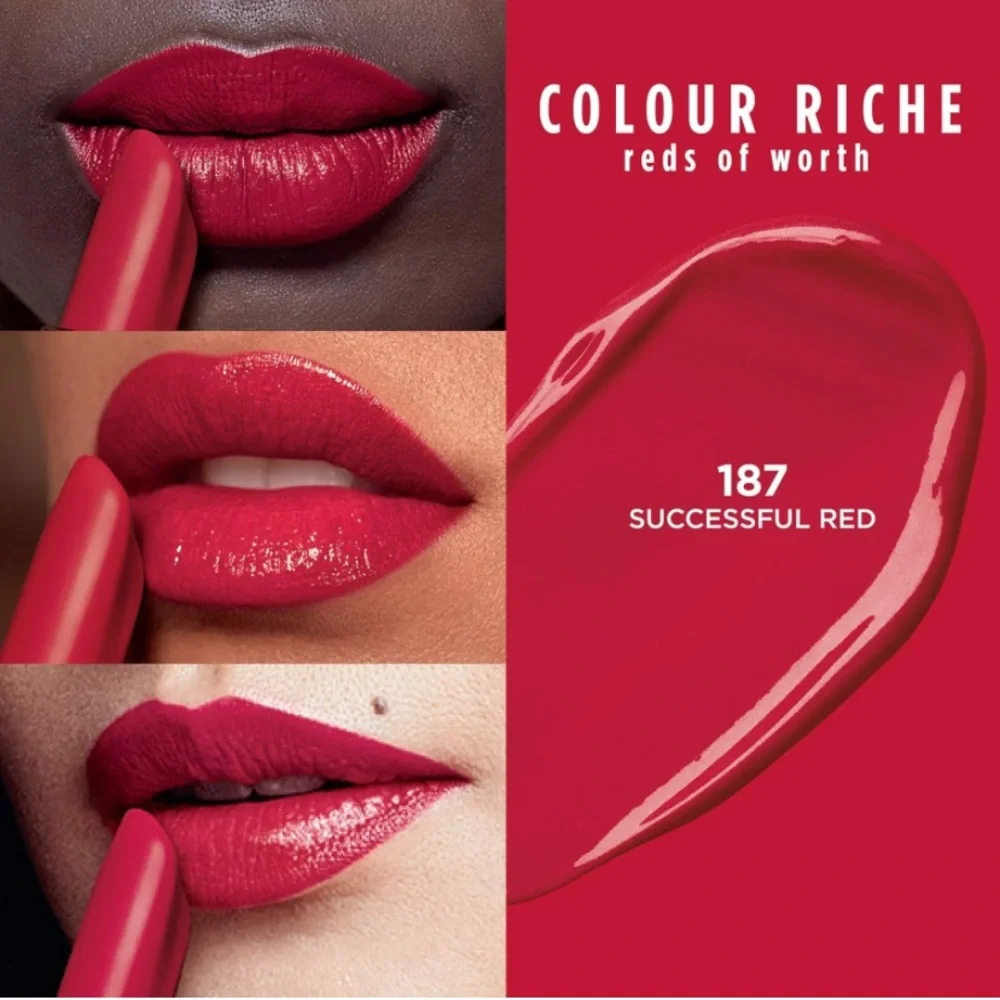 💎 LOreal Paris Colour Riche The Reds Successful Red Lipstick #187 New